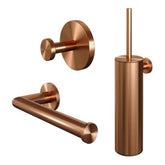 BRAUER Copper Edition Toiletaccessoire set 3-in-1 koper geborsteld PVD